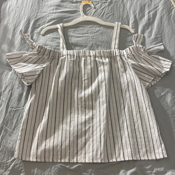 Love tree crop top striped top - Picture 1 of 1